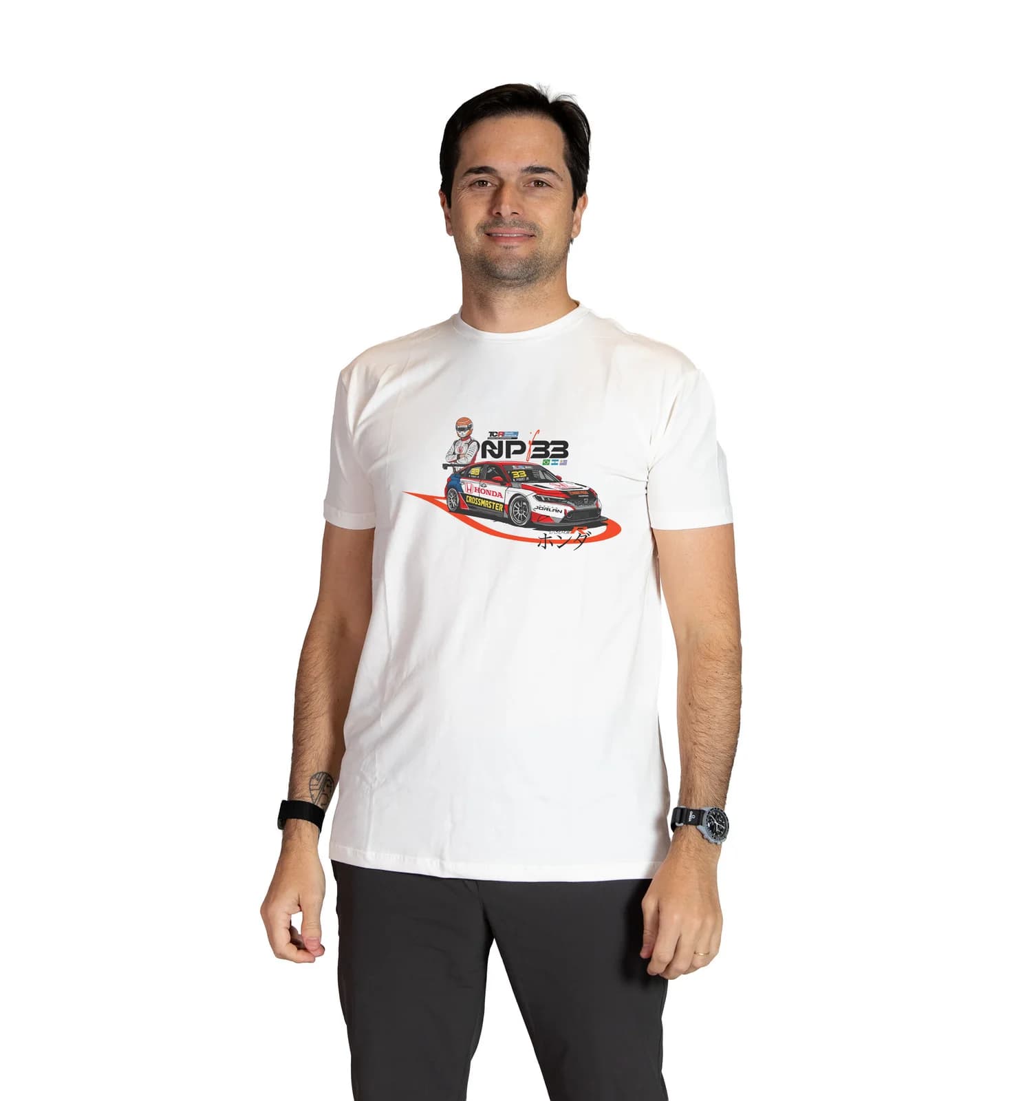 Camiseta Nelsinho Piquet 33 HONDA Type R - TCR 2026
