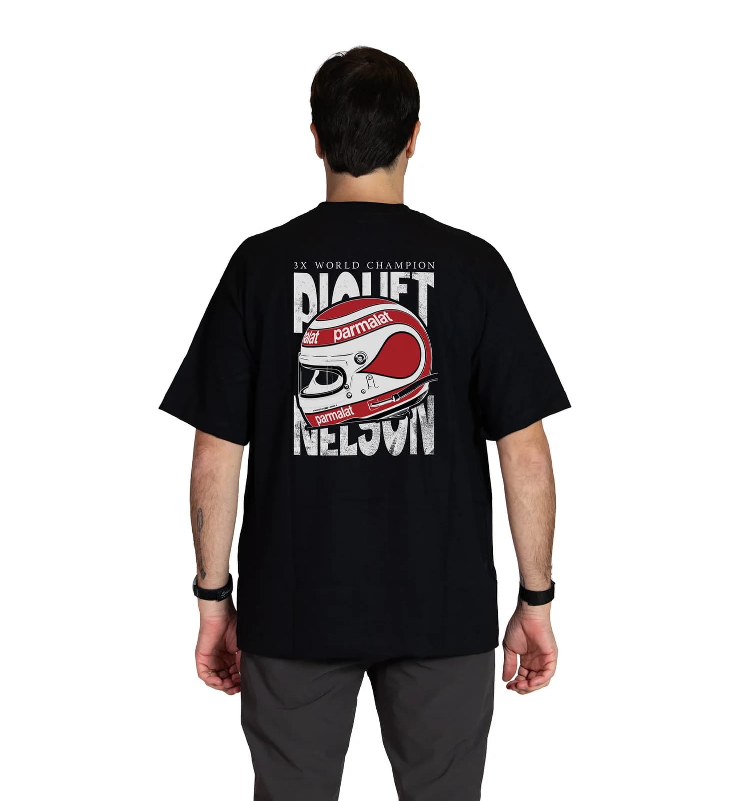 Camiseta Oversize Nelson Piquet Gota Heritage Classic