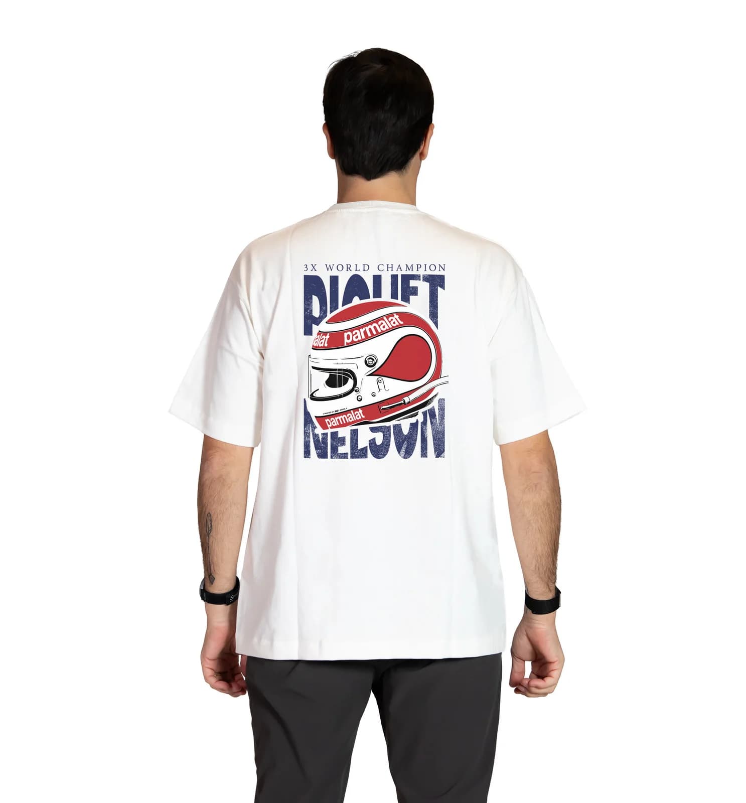 Camiseta Oversize Nelson Piquet Gota Heritage Classic