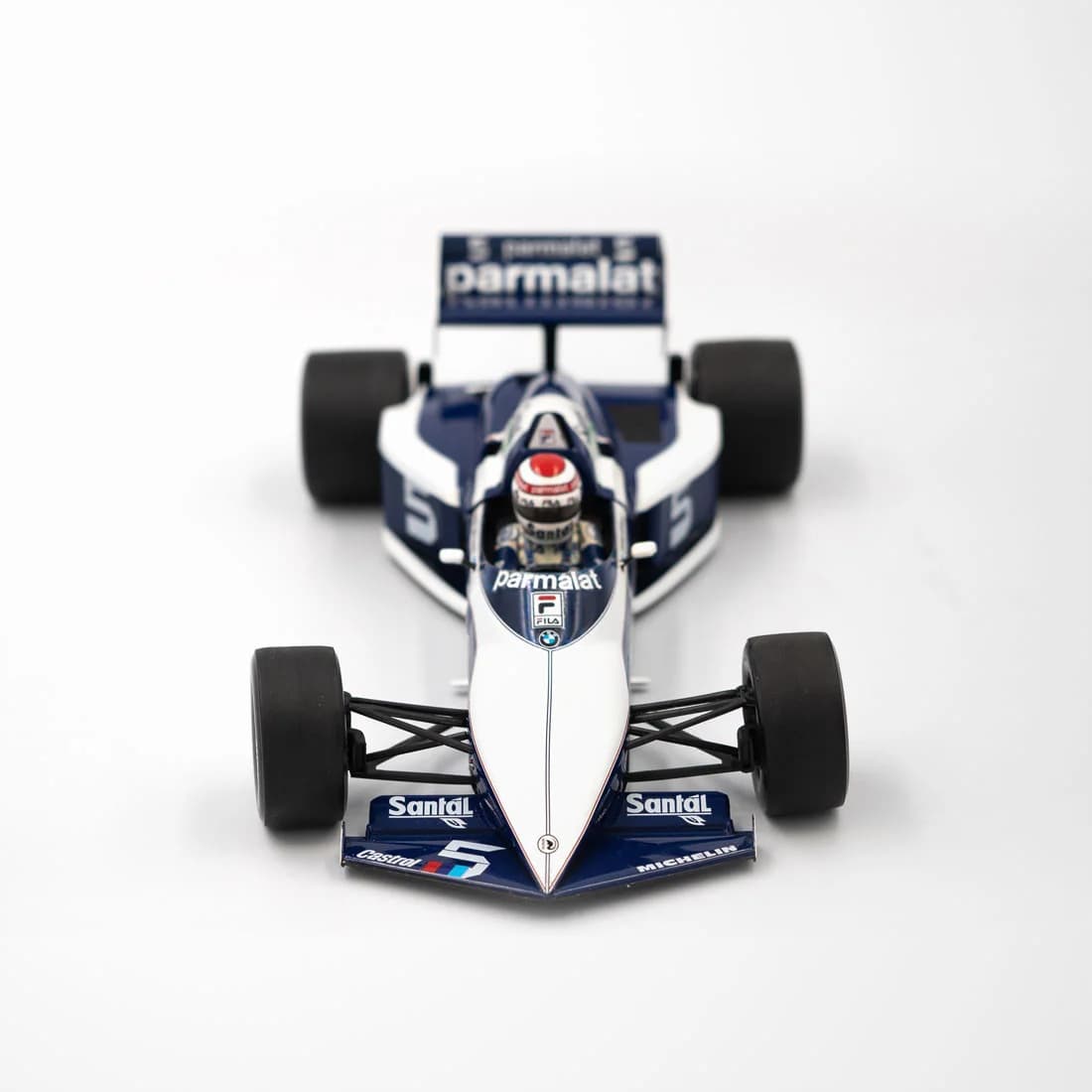 Miniatura Autografada Nelson Piquet Campeão 1983