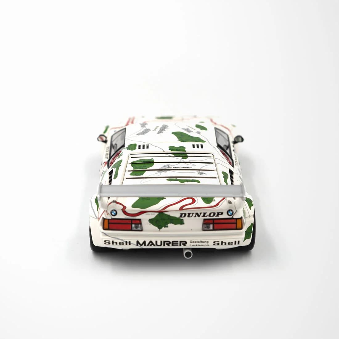 Miniatura BMW M1 1000km de Nurburgring 1980 - 1º lugar Piquet/Stuck 1:18
