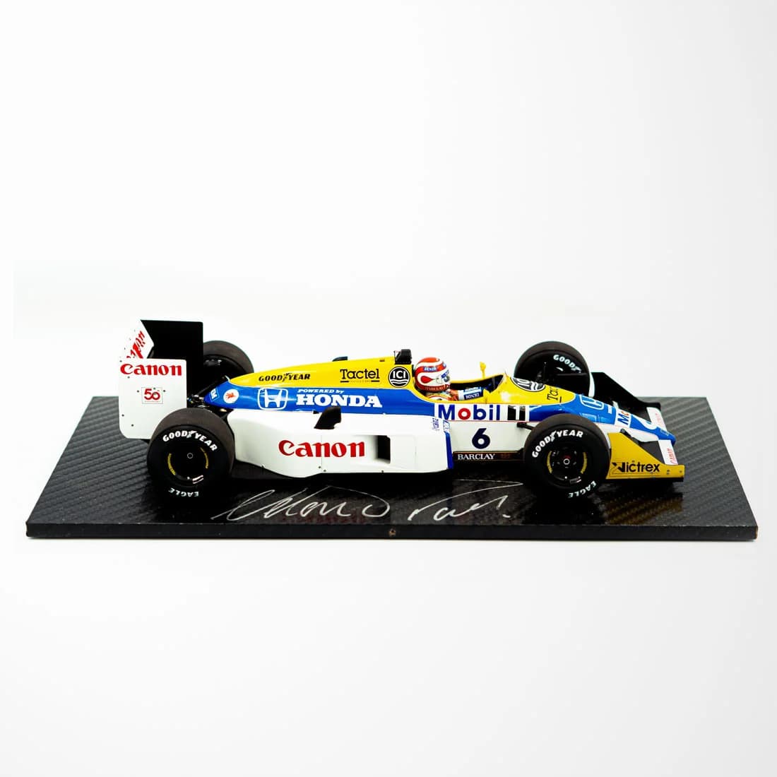 Miniatura Nelson Piquet Campeão 1987 1:18